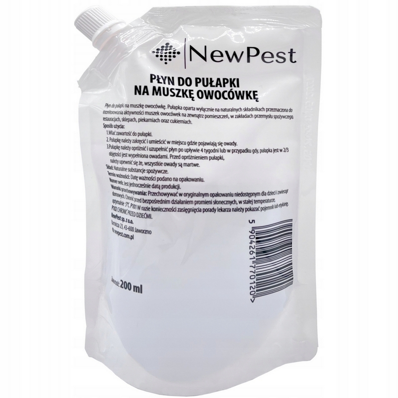 NewPest tekutý atraktant na ovocné mušky 200 ml